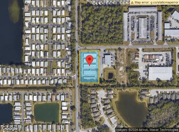  4355 Dow Rd, Melbourne, FL Parcel Map