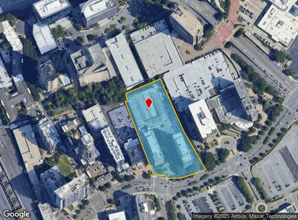  3390 Peachtree Rd Ne, Atlanta, GA Parcel Map