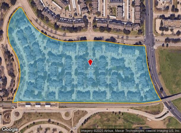 1100 Hidden Rdg, Irving, TX Parcel Map