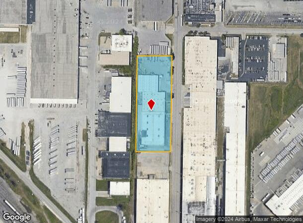  2920 Fairfax Trfy, Kansas City, KS Parcel Map