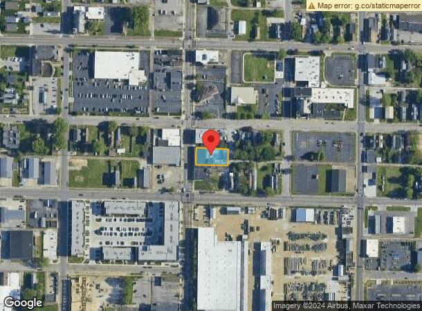  315 N Main St, Evansville, IN Parcel Map