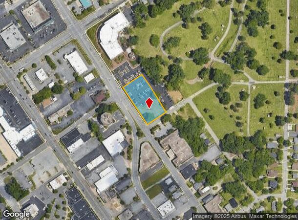  600 N Hamilton St, High Point, NC Parcel Map