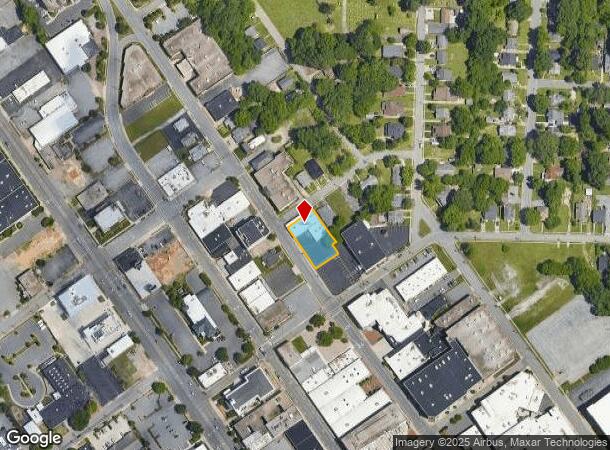  422 N Hamilton St, High Point, NC Parcel Map