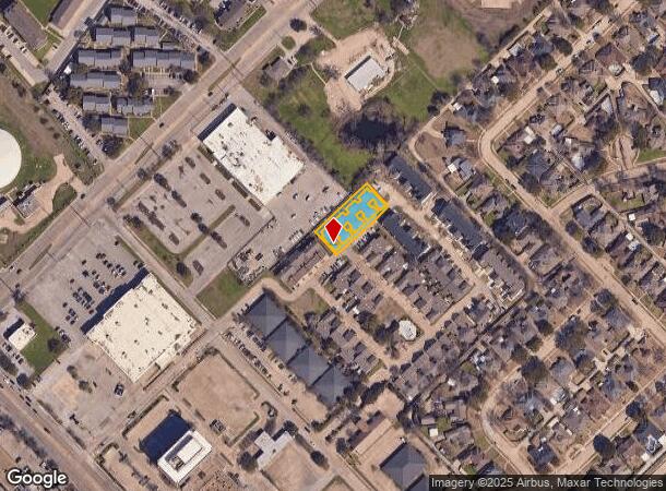  1101 Weston Dr, Garland, TX Parcel Map