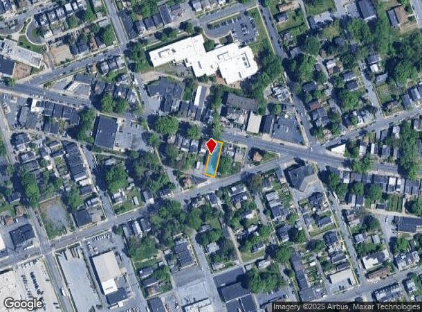  2025 Derry St, Harrisburg, PA Parcel Map