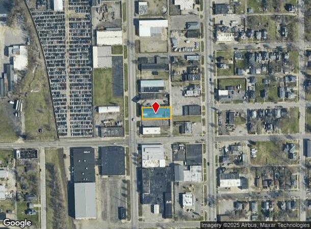  1818 S Main St, South Bend, IN Parcel Map