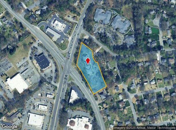 9030 Three Chopt Rd, Henrico, VA Parcel Map