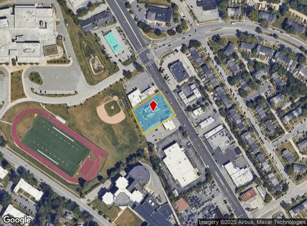 934 York Rd, Towson, MD Parcel Map