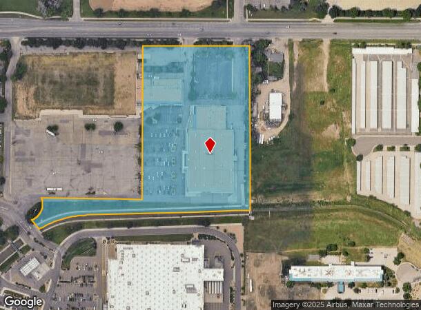  800 S Hover St, Longmont, CO Parcel Map