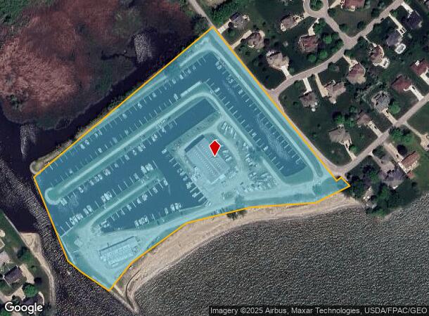  4088 Brest Rd, Newport, MI Parcel Map