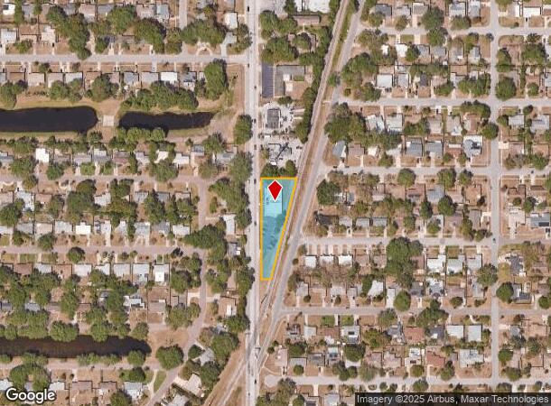 1201 N Highland Ave, Clearwater, FL Parcel Map