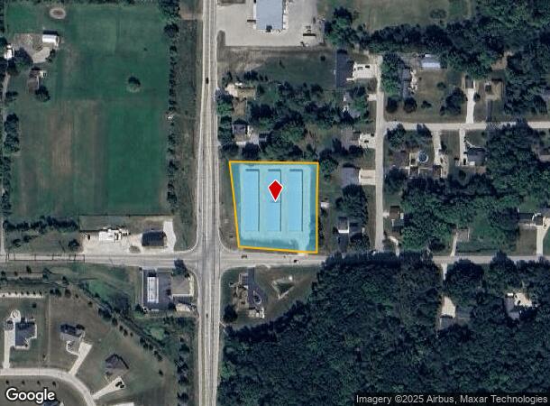 8011 Big Bend Rd, Waterford, WI Parcel Map