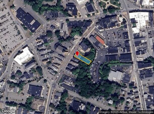  36 Winthrop St, Taunton, MA Parcel Map