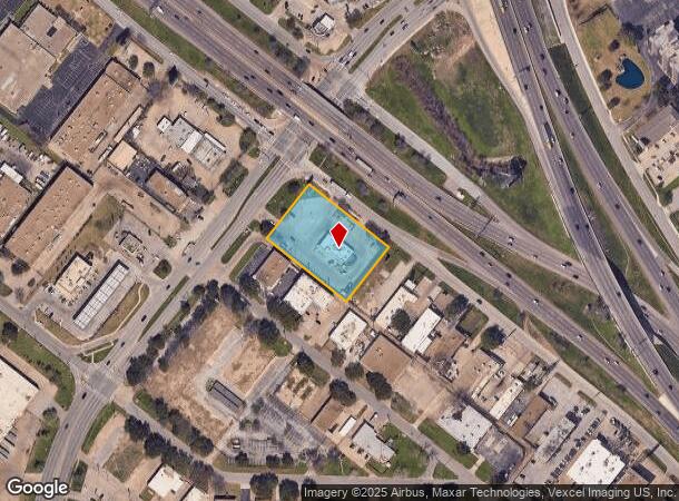  7233 John W Carpenter Fwy, Dallas, TX Parcel Map