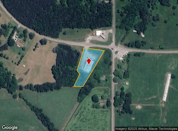 9181 W Highway 136, Chickamauga, GA Parcel Map