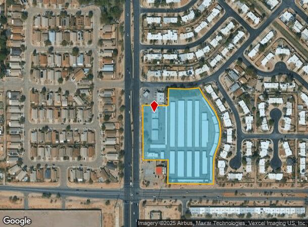  3711 S Kolb Rd, Tucson, AZ Parcel Map