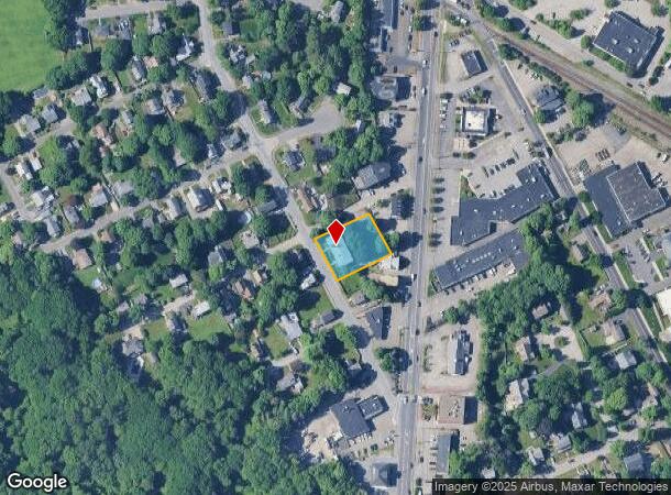 25 Minot St, Reading, MA Parcel Map