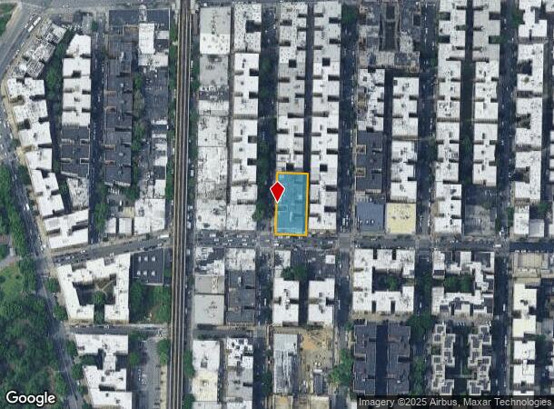  2140 Cruger Ave, Bronx, NY Parcel Map