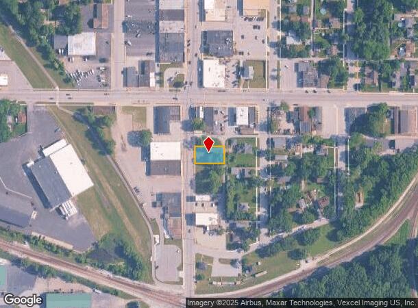  115 S Broad St, Griffith, IN Parcel Map
