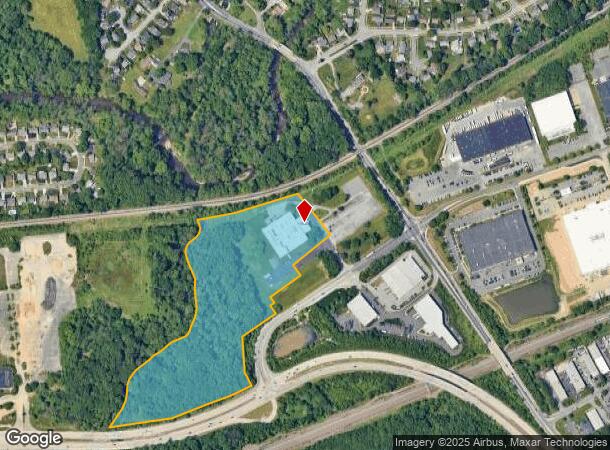  150 Red Mill Rd, Newark, DE Parcel Map