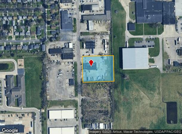 5120 Tractor Rd, Toledo, OH Parcel Map
