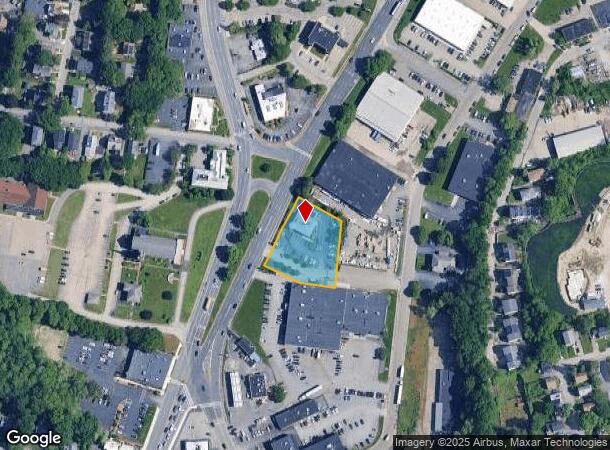  24 Gold Star Blvd, Worcester, MA Parcel Map