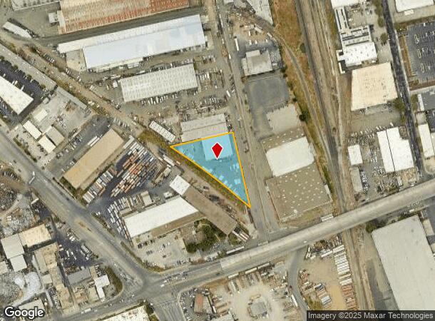  2100 Davis St, San Leandro, CA Parcel Map