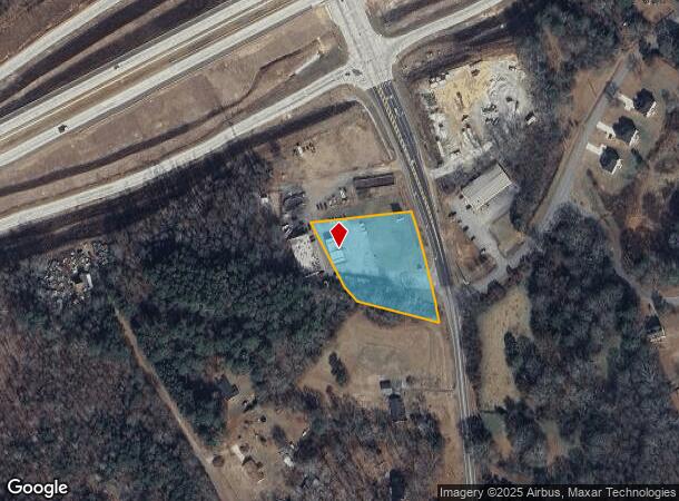 649 Christmas Ave, Bethlehem, GA Parcel Map
