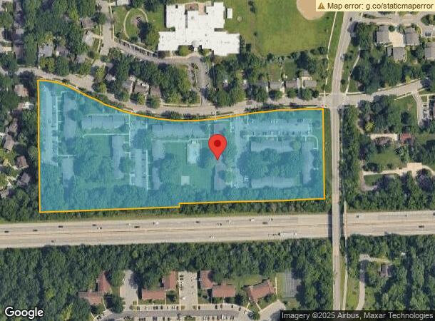  2902 Birch Hollow Dr, Ann Arbor, MI Parcel Map