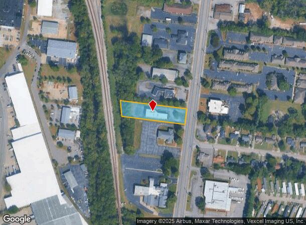  814 S Church St, Murfreesboro, TN Parcel Map