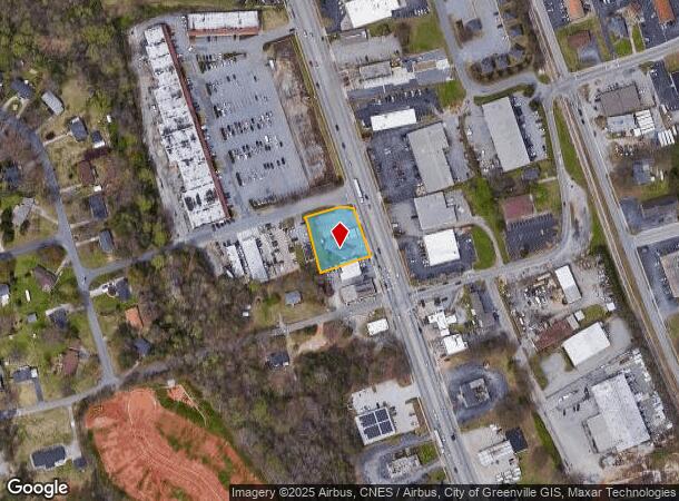  305 N Main St, Mauldin, SC Parcel Map