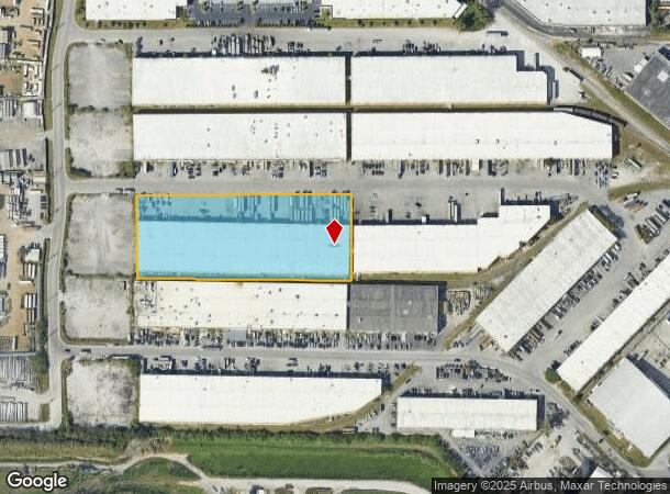  9302 Nw 101St St, Medley, FL Parcel Map