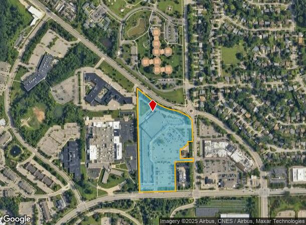 2601 Plymouth Rd, Ann Arbor, MI Parcel Map