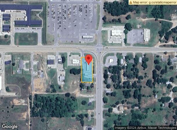  2507 N Harvey Rd, Seminole, OK Parcel Map