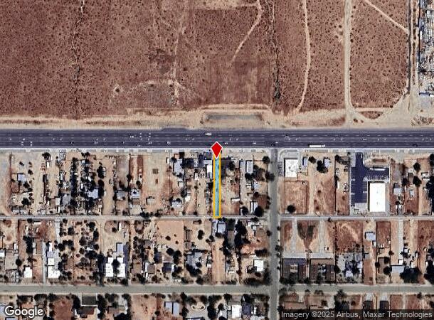 12240 Pearblossom Hwy, Pearblossom, CA Parcel Map