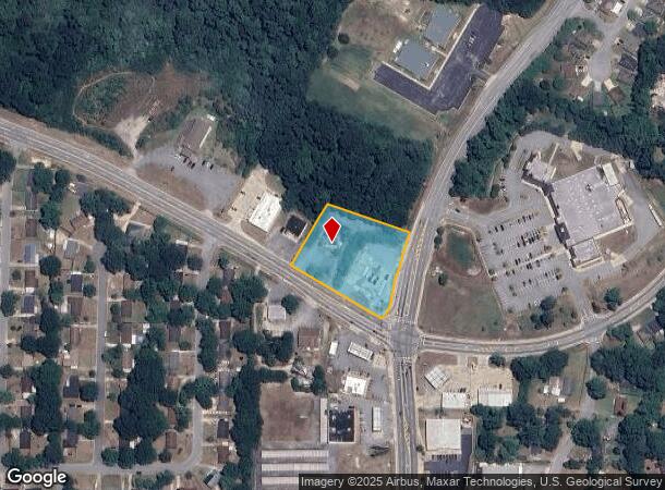 5445 Forrest Rd, Columbus, GA Parcel Map