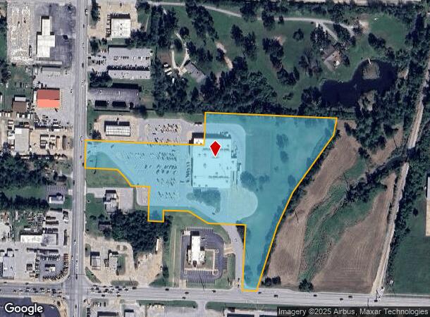  1819 S 8Th St, Rogers, AR Parcel Map