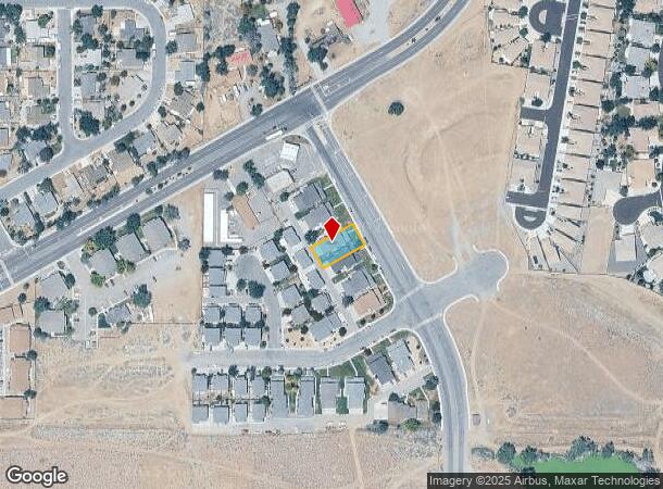 112 Palmer Ct, Dayton, NV Parcel Map