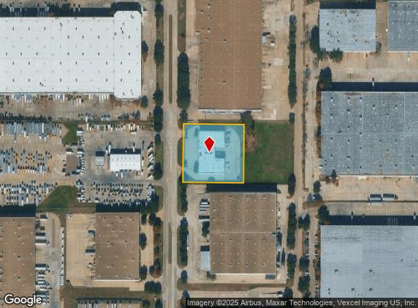  2780 N Great Southwest Pkwy, Grand Prairie, TX Parcel Map