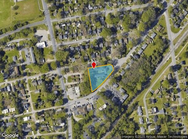  824 Post Ave, Chesapeake, VA Parcel Map