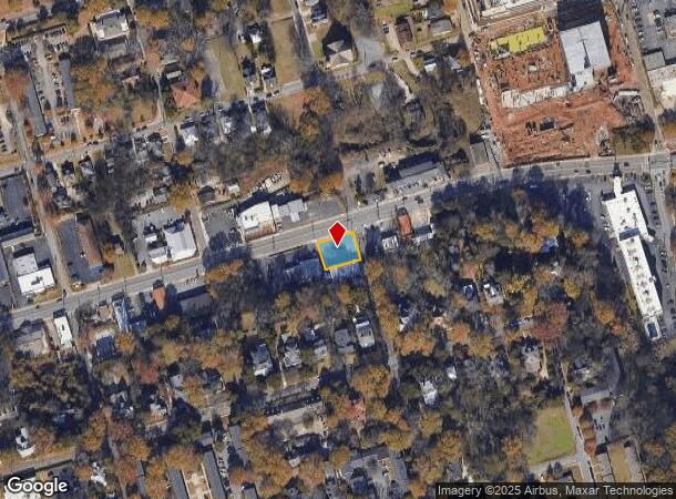  739 W Broad St, Athens, GA Parcel Map