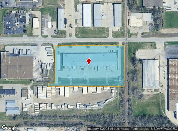 1501 Ne Broadway Ave, Des Moines, IA Parcel Map