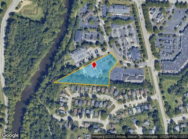  1341 Cherry Way Dr, Columbus, OH Parcel Map