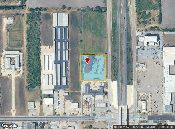 128 N Expressway 77, Raymondville, TX Parcel Map