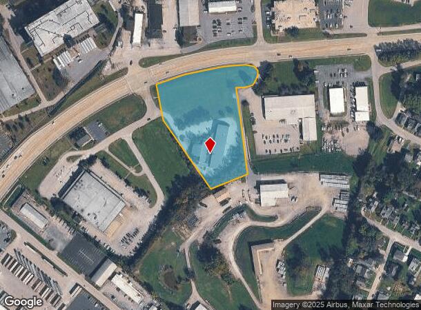 1216 Wilkinson Blvd, Frankfort, KY Parcel Map