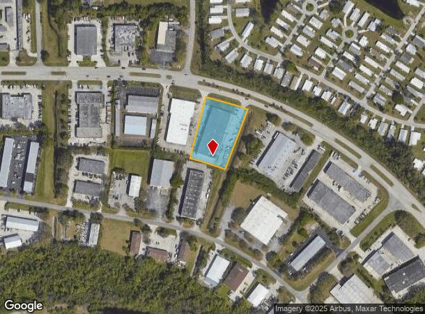 1634 Se Village Green Dr, Port Saint Lucie, FL Parcel Map