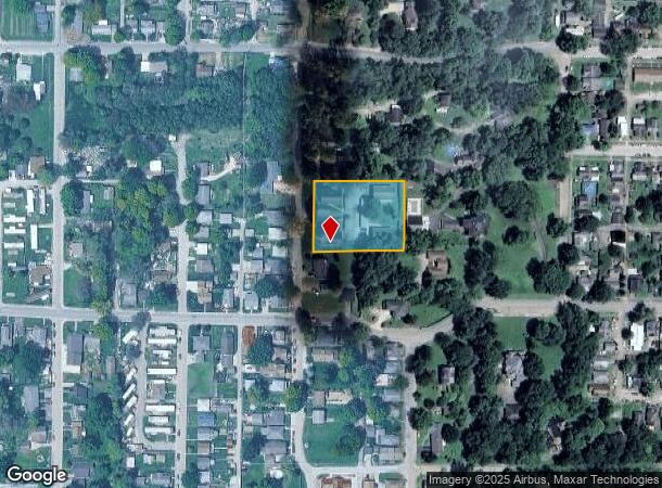 812 Oak St, Connersville, IN Parcel Map