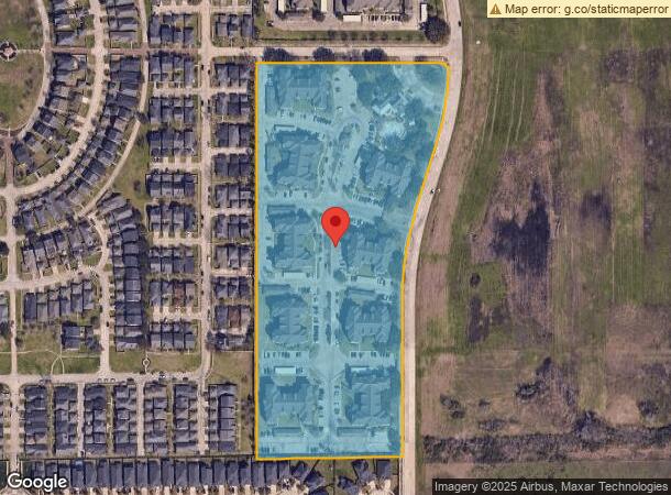  11900 City Park Central Ln, Houston, TX Parcel Map