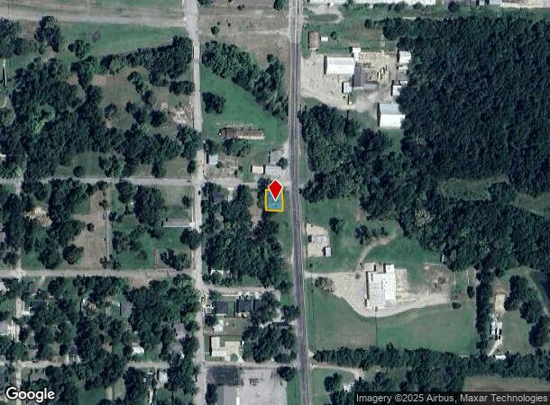  417 S Center St, Bonham, TX Parcel Map
