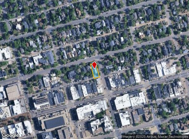 1648 Spruce St, Boulder, CO Parcel Map